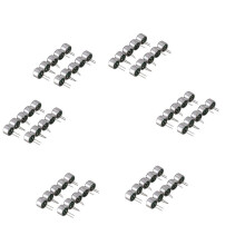 60 PCS 9.7mm x 7mm 2 Pin MIC Capsule Electret Condenser Miniphone