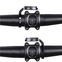 2X Bike Handlebar Speedometer Holder,Stopwatch Code Table Base,Aluminum Alloy Extension Bracket for Bicycle Watch