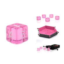 D6 1,6 cm RPG Sakura sekssidede terninger