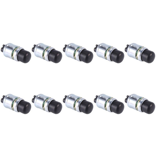 10X Engine Start Push Button Heavy-Duty Momentary Start  12V   Push Button Start (50 Amps)