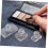 3pcs Eyeshadow Pressing Plate Blush Applicator Tool Compact Highlighter Press Stamper 6