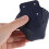 2pcs Dark Blue Pu Leather Roller Skate Toe Caps Protector Removable Skate Toe Guards 4