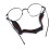 3pcs Glasses Strap Glasses Accessories Black Nylon Elastic String Reusable Convenient Access 1