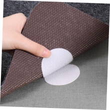 20 Pairs Fixer Hook and Loop Tape Furniture Cushion Mat Sticker Self-Adhesive Fixing Tape