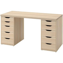 IKEA LAGKAPTEN ALEX Desk & Drawer Units 140x60cm