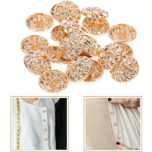 20Pcs 28L (18Mm) Metal Sewing Buttons Vintage Suit Fasteners Decorative DIY Clothing Ornaments