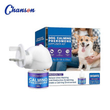 (UK Dog, tasteless) Pet Calming Pheromone Diffuser Kit Anti-Stress Anxiety Relief Calming Spray for Cats & Dogs