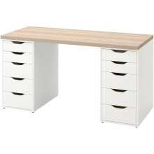 IKEA LAGKAPTEN ALEX Desk & Drawer Units 140x60cm