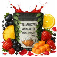 Frugtte Jordbær Margarita rose papaya ananas citron 50 g