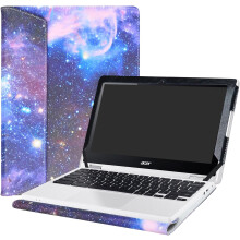 ETUI MED FLAP TIL ASUS CHROMEBOOK R11 11.6" COSMOS GALAXY STARS