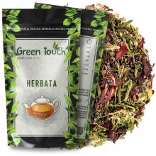Hamp te hibiscus og lavendel hamp blomst naturlig 30 g Green Touch