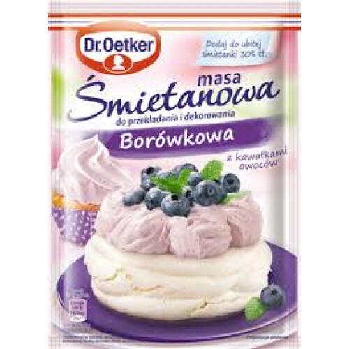 BLÅBÆRCREM 65G DR OETKER