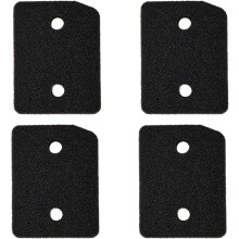 4x Vaihtosuodatin Miele T1 kuivausrumpuun 9164761 Sieni 202x157x30mm