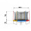 JUST FUN HAVETRAMPOLIN 10FT-305CM MULTI 1