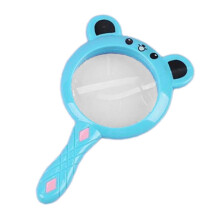(Blue) Magnifying Glass, 3X Mini Magnifying Glass, Teaching Resources for Magazines Photos