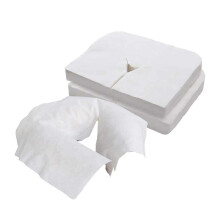 (Y Shape) 100x Disposable Pillow Cover Massage Headrest Cover Non Sticking Universal Beauty Salon Bed Headrest Cover for Chairs Beauty
