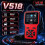 V518 Professional OBD2 Diagnostic Scanner for Automotive Engine Fault Code Reading and Erasing 3