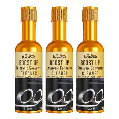 (3pcs) multifunctional cleaning liquid for catalytic converter