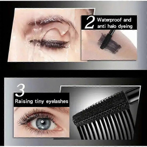 (3pcs) 4D Lashes Mascara 4D Silk Fiber Lash Mascara 2