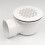 Drain de Base de Douche à Profil Bas avec CréPine PerforéE Sortie LatéRale Drain de Douche Sortie LatéRale Ensemble de Vidange 5