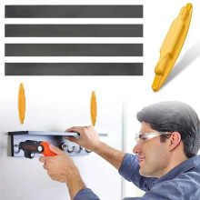 4pcs Magnetic Stud Finder Set for Locating Screws, Nails, and Metal Studs in Drywall and Wood Structures - Stud Finder