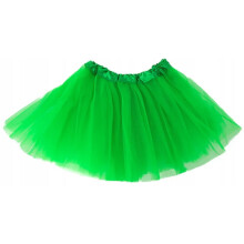 Tyl TUTU Nederdel GRØN Kostume Frø Forår Karneval 30cm