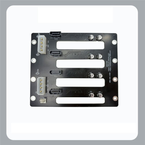 4 Bay  Hard Drive Backplane Server Chassis Accessories  Connector for NAS Storage Server 2