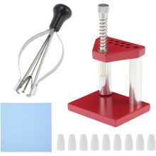 Horloge Wijzer Reparatie Gereedschap Kit, Horloge Wijzer Instel Gereedschap met Verwijdering en Pers, Horlogemaker Prestos Perser Hefboom Verwijderaar