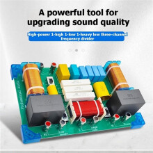 PA-329A 1000W 3 Channel Frequency Divider Treble/Bass/Subwoofer Frequency Divider Multi-Stage Adjustable Filter Board