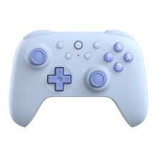 8BitDo 2C -Controller für Gamepad Joystick mit 6-Achsen-Bewegungssteuerung, Kabelloses Gamepad in Blau