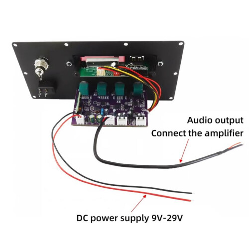 Preamplifier Tone Board  Speaker MP3 Audio Modification Amplifier Board Control Panel DC9-29V Power Supply 2