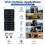 5W 5V Monocrystalline Solar Panel, Waterproof with USB for Outdoor Mobile Charging 6