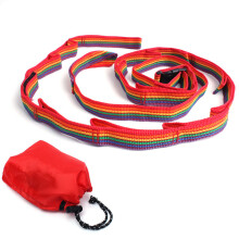 1Lanyard Rood Tentkoord Met Ophanggat Nylon Voor Kamperen En