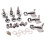 6 Gitaar String Tuning Peg Set Met Metalen Machine Heads 1