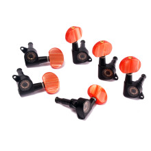 6Universele Tuning Pegs Voor Gitaar Snaren Met Plastic Knoppen