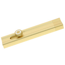 Gouden -Deurgrendel , Aluminium Met Nachtlamp