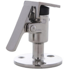 Stainless Steel 316 Boat Door Stop Floor Knob Long-Lasting Construction Door Holder Spring Mechanism