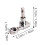 6 Gitaar String Tuning Peg Set Met Metalen Machine Heads 2