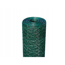 Sekskantet hegnsnet grønt 0,5m x 5m 13mm