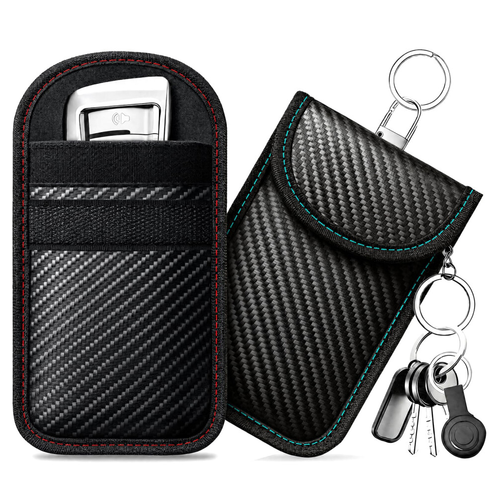 Caslord Faraday Pouch For Car Keys, Pack Of 2 Anti-Theft Rfid Key Fob Protection 5007924507580