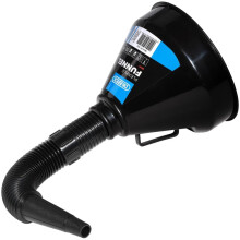 Draper 140mm PVC Flexible Funnel | Gauze Filter | Handle for Efficient Refilling