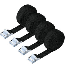 URAQT Tie Down Straps, 4 Pack Heavy Duty Tensioning Belts, 3M Adjustable Cargo S