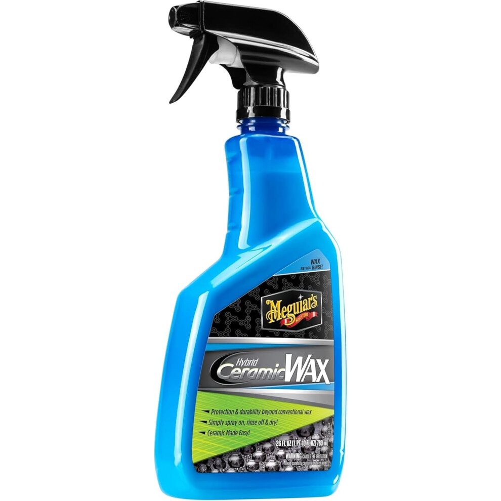 Photos - Car Polish & Exterior Cleaning Meguiars Meguiar's Hybrid Ceramic Wax 768ml - Easy-to-Use Spray Wax for Car Detailing wit 