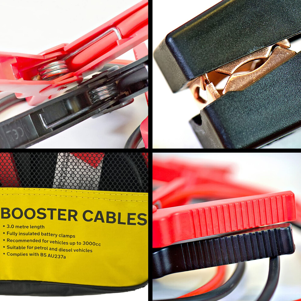 Aa Insulated Booster Cables/Jump Leads Aa4550 - For Petrol/Diesel Engines Up To 5001592666198