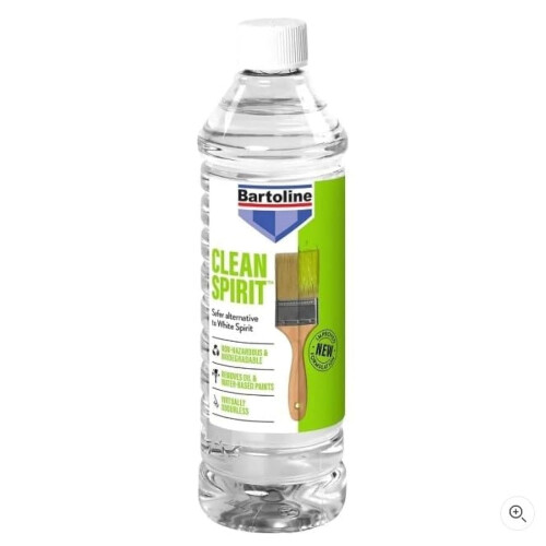 Bartoline Clean Spirit 750ml – Powerful Water-Based White Spirit Alternative Low