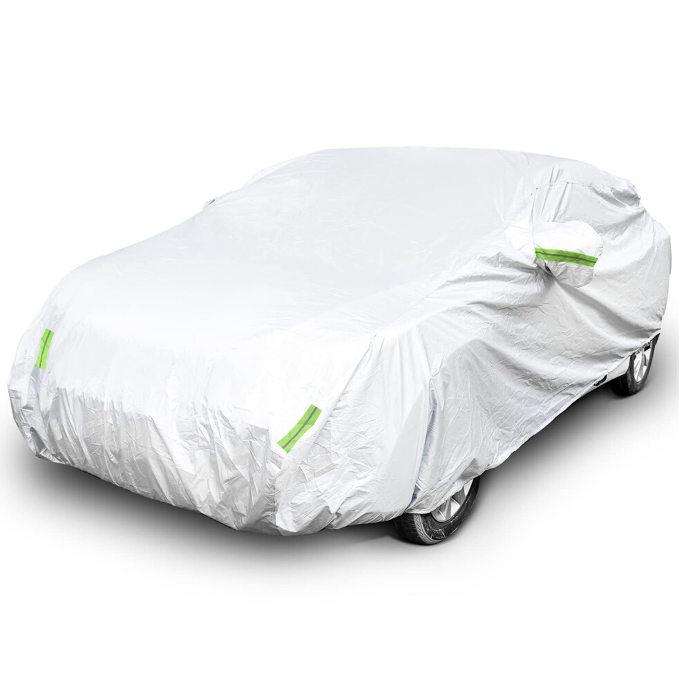 Haipky Universal Car Cover 190T Full Waterproof Breathable Scratch Rain Snow Hea 5005789049771
