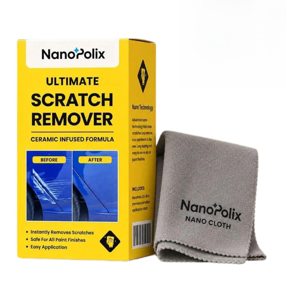 Photos - Hair Dye Nanopolix Scratch Remover Cloth - 2 Pieces, Car Scratch Remover Cloth