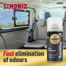 Simoniz Car Air Freshener Odour Bomb, Car Air Conditioning Cleaner, Eliminates B