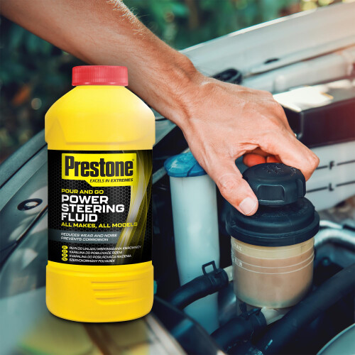 Prestone Prestone Power Steering Fluid, All Makes All Models, High Performance Power Stee 1