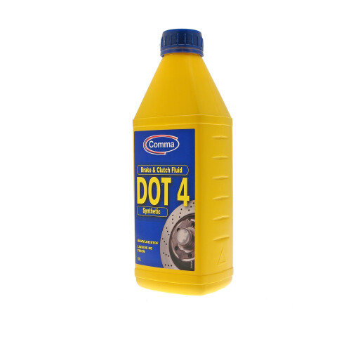 Comma Comma BF41L 1L DOT 4 Brake and Clutch Fluid, Grey